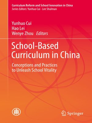 cover image of School-Based Curriculum in China